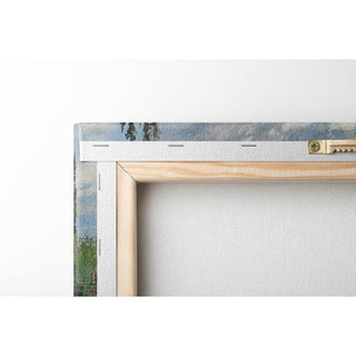 L'écluse de Pontoise 1872 - Camille Pissarro | Reproduction Tableau Décoration murale affiche copie