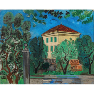 L'entrée du jardin - Raoul Dufy | Reproduction Tableau Décoration murale affiche copie