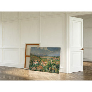 L'hermitage en été, Pontoise - Camille Pissarro | Reproduction Tableau Décoration murale affiche copie