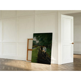 La Corderie à Edam - Max Liebermann | Reproduction Tableau Décoration murale affiche copie