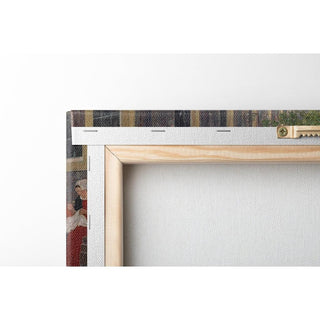 La Cour de l’orphelinat à Amsterdam - Max Liebermann | Reproduction Tableau Décoration murale affiche copie