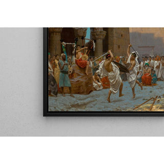 La Danse Pyrrhique - Jean-Léon Gérôme | Reproduction Tableau Décoration murale affiche copie