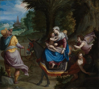 La Fuite en Égypte - Alessandro Allori