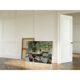 La Grenouillère - Pierre-Auguste Renoir | Reproduction Tableau Décoration murale affiche copie