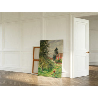 La Maison des Anglais, Éragny - Camille Pissarro | Reproduction Tableau Décoration murale affiche copie