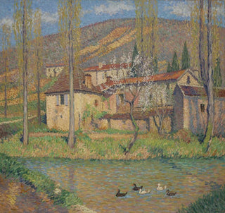 Henri Martin - La Maison du vert.webp