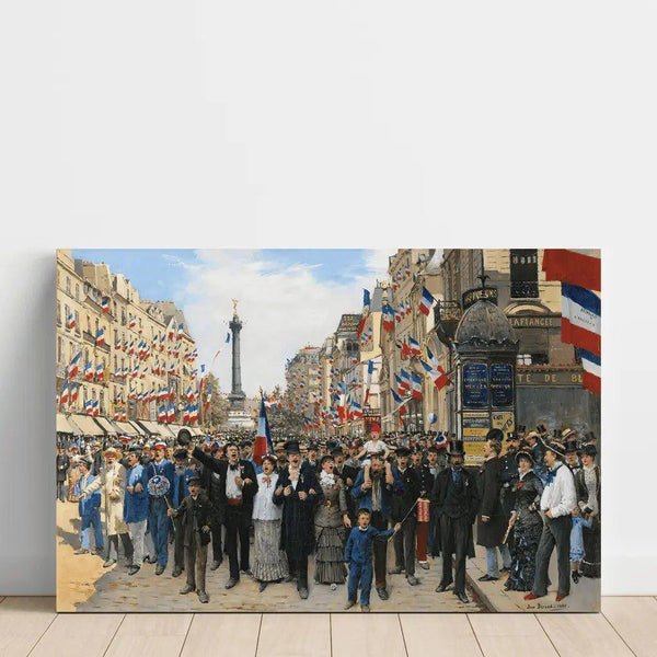 Reproduktion af maleriet La Marseillaise - Jean Béraud