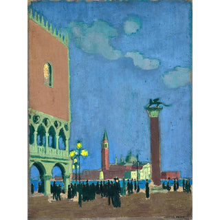 La Piazzetta, Venise - Maurice Denis | Reproduction Tableau Décoration murale affiche copie