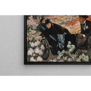 La Promenade du matin - James Tissot | Reproduction Tableau Décoration murale affiche copie