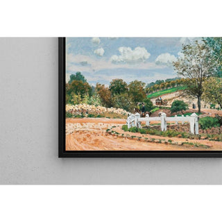 La Route de Verrières - Alfred Sisley | Reproduction Tableau Décoration murale affiche copie