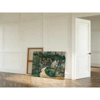 La Route tournante - Paul Cézanne | Reproduction Tableau Décoration murale affiche copie