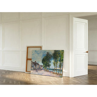 La Seine À Bougival - Alfred Sisley | Reproduction Tableau Décoration murale affiche copie