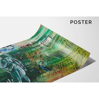 La Statue - Raoul Dufy | Reproduction Tableau Décoration murale affiche copie