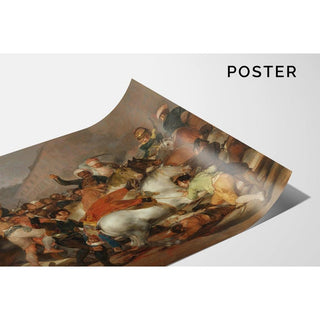 La charge des Mamelouks - Francisco de Goya | Reproduction Tableau Décoration murale affiche copie