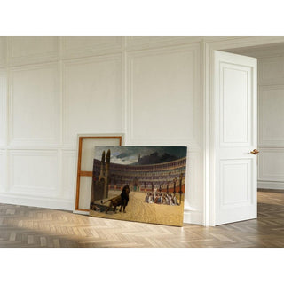 La dernière prière des martyrs chrétiens - Jean-Léon Gérôme | Reproduction Tableau Décoration murale affiche copie