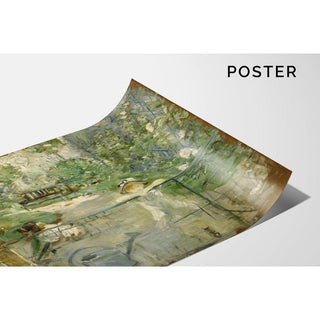 La hotte - Berthe Morisot | Reproduction Tableau Décoration murale affiche copie