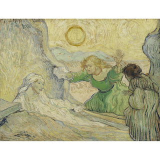 La résurrection de Lazare Après Rembrandt - Vincent van Gogh | Reproduction Tableau Décoration murale affiche copie