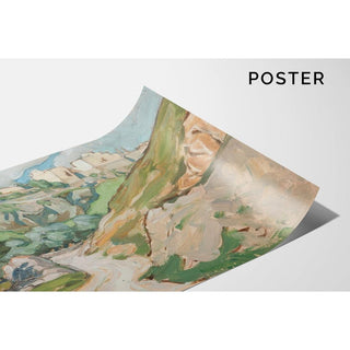 La route de Jérusalem, Étude - Anna Boberg | Reproduction Tableau Décoration murale affiche copie