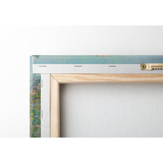 La route rouge près de Menton - Claude Monet | Reproduction Tableau Décoration murale affiche copie