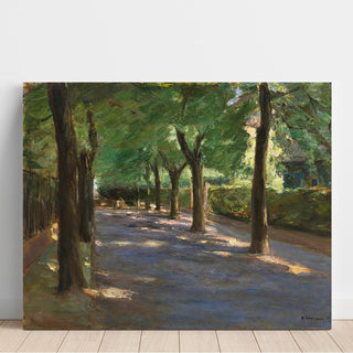 La rue Colomier à Wannsee - Max Liebermann | Reproduction Tableau Décoration murale affiche copie