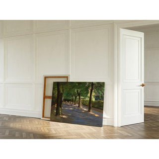 La rue Colomier à Wannsee - Max Liebermann | Reproduction Tableau Décoration murale affiche copie