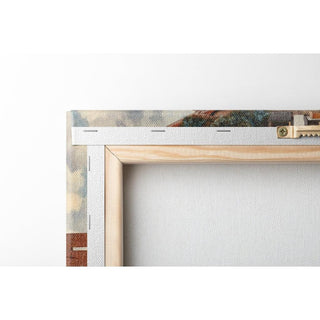 La ruelle de Johannes Vermeer | Reproduction Tableau Décoration murale affiche copie