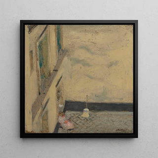 Kunsttryk | Le Balai dans la cour 346 rue Saint-Honoré - Édouard Vuillard