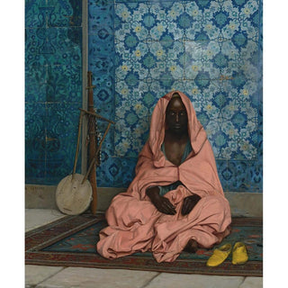 Le Barde Noir - Jean-Léon Gérôme | Reproduction Tableau Décoration murale affiche copie