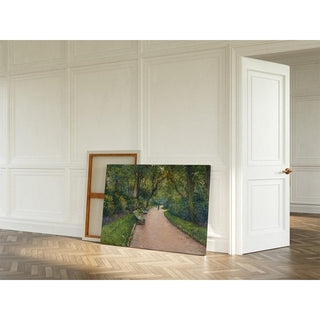 Le Parc Monceau - Gustave Caillebotte | Reproduction Tableau Décoration murale affiche copie