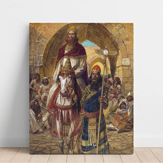 Le Triomphe de Mardochée - James Tissot | Reproduction Tableau Décoration murale affiche copie