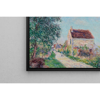 Le Village des Sablons, près de Veneux-Nadon - Alfred Sisley | Reproduction Tableau Décoration murale affiche copie