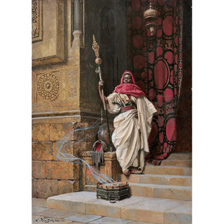 Le garde - Ludwig Deutsch | Reproduction Tableau Décoration murale affiche copie