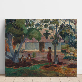 Le grand arbre - Paul Gauguin | Reproduction Tableau Décoration murale affiche copie