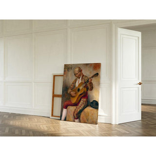 Le guitariste espagnol - Pierre-Auguste Renoir | Reproduction Tableau Décoration murale affiche copie