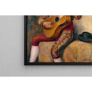 Le guitariste espagnol - Pierre-Auguste Renoir | Reproduction Tableau Décoration murale affiche copie