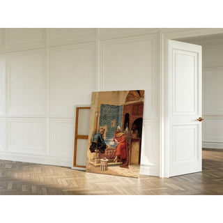 Le jeu d'échecs - Ludwig Deutsch | Reproduction Tableau Décoration murale affiche copie