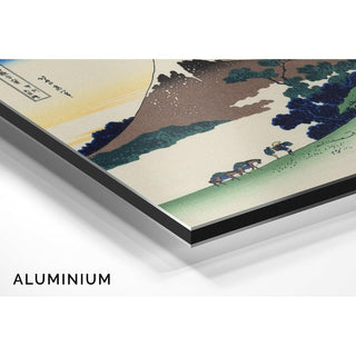 Le passage d'Inume dans la province de Kai - Katsushika Hokusai | Reproduction Tableau Décoration murale affiche copie