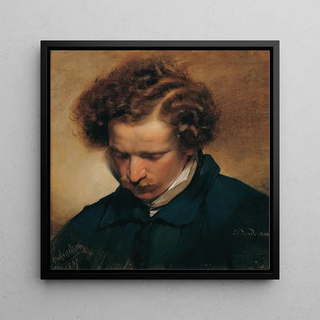 Le peintre Eduard Bendemann - Friedrich von Amerling