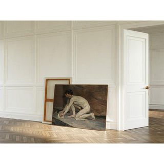 Le polisseur de marbre - Henri de Toulouse-Lautrec | Reproduction Tableau Décoration murale affiche copie