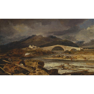 Le pont de Tummel, Perthshire - Joseph Mallord William Turner Peintre britannique | Reproduction Tableau Décoration murale affiche copie