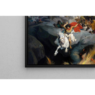 Le saut de Marcus Curtius - Jean-Léon Gérôme | Reproduction Tableau Décoration murale affiche copie