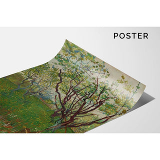 Le verger fleuri - Vincent van Gogh | Reproduction Tableau Décoration murale affiche copie