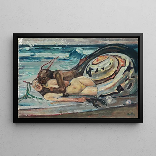 Leo Putz - Verliebte Schnecken am Meer.webp