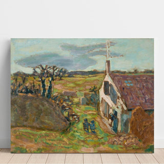 Les Deux Enfants, Vernouillet - Pierre Bonnard | Reproduction Tableau Décoration murale affiche copie