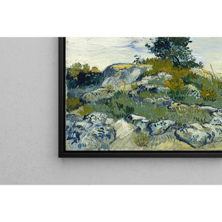 Les rochers - Vincent van Gogh | Reproduction Tableau Décoration murale affiche copie