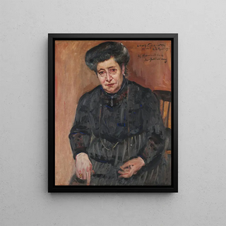 Lovis Corinth - Damenportrt Portrait of the artists motherinlaw.webp