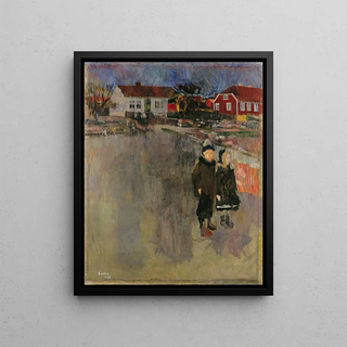 Ludvig Karsten - Spring Evening at Ula.webp