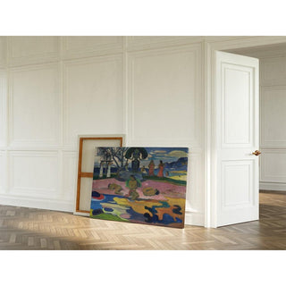 Mahana no atua, Jour du seigneur - Paul Gauguin | Reproduction Tableau Décoration murale affiche copie