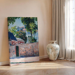 Maisons à Argenteuil - Gustave Caillebotte | Reproduction Tableau Décoration murale affiche copie