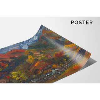 Man on the River Bank - Arnold Peter Weisz-Kubínčan | Reproduction Tableau Décoration murale affiche copie